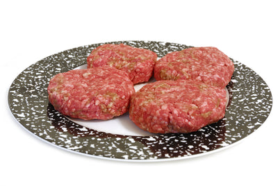 Deluxe Burger Patties made from All Natural Grassfed Beef from NJ
